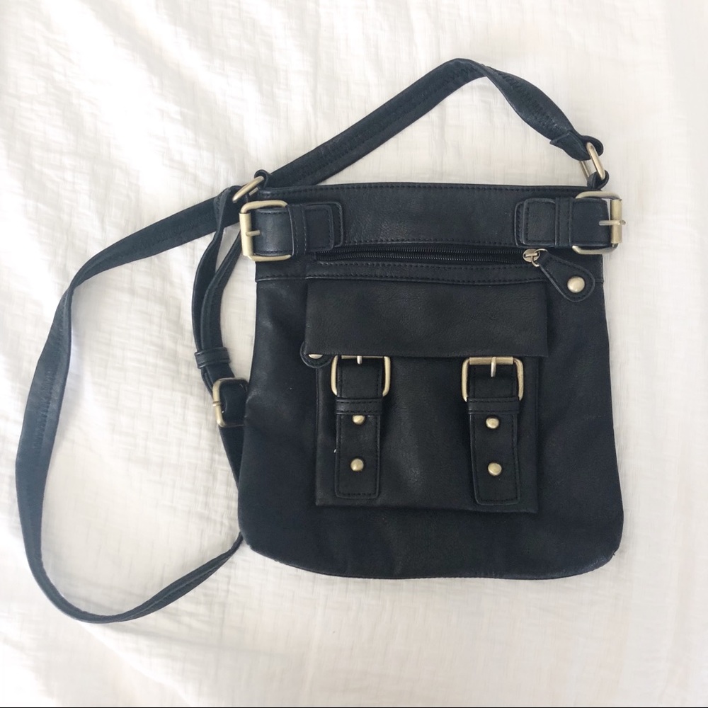 Black Cross Body Purse/ Bag